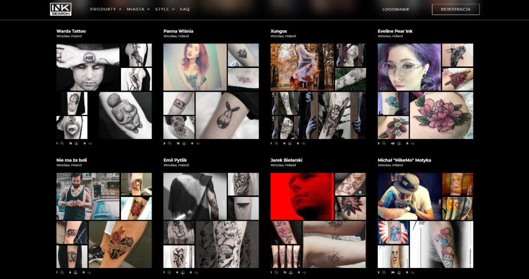 platforma do rezerwacji tatuażu online