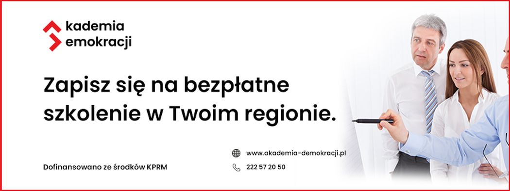 Dołącz do Akademii Demokracji i zdobądź niezbędną wiedzę