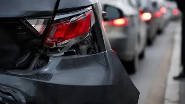 Kolizja na A4 pod Wrocławiem. Zablokowany lewy pas i korek