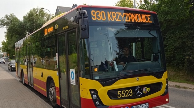 Autobus linii 930 łączy Wrocław z gminą Wisznia Mała