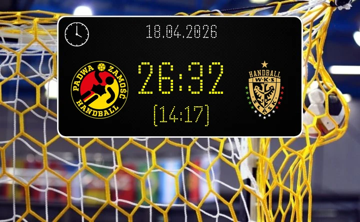 [PIŁKA RĘCZNA] Liga Centralna – KPR Padwa Zamość – WKS Śląsk Wrocław 26:32 w 23. kolejce. Lider z Wrocławia zrobił swoje