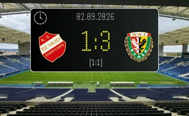 [PIŁKA NOŻNA] Puchar Polski: Beskid Andrychów – Śląsk Wrocław II 1:3