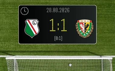 [PIŁKA NOŻNA] Legia Warszawa – Śląsk Wrocław 1:1 w PKO BP Ekstraklasie. Wrocławianie stracili zwycięstwo w końcówce