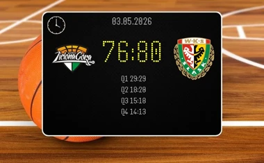 [KOSZYKÓWKA] Śląsk wygrywa w Zielonej Górze w Orlen Basket Lidze – 80:76
