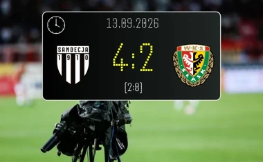 [PIŁKA NOŻNA] Sandecja Nowy Sącz – Śląsk Wrocław II 4:2. Betclic 2. liga z bolesnym finałem dla wrocławian