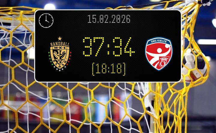 [PIŁKA RĘCZNA] WKS Śląsk Wrocław – SMS ZPRP Kielce 37:34 w Lidze Centralnej, kolejka 16
