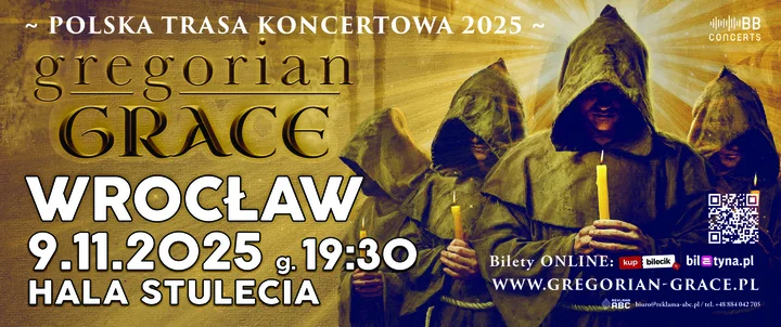 Gregorian Grace – koncert w Wrocławiu