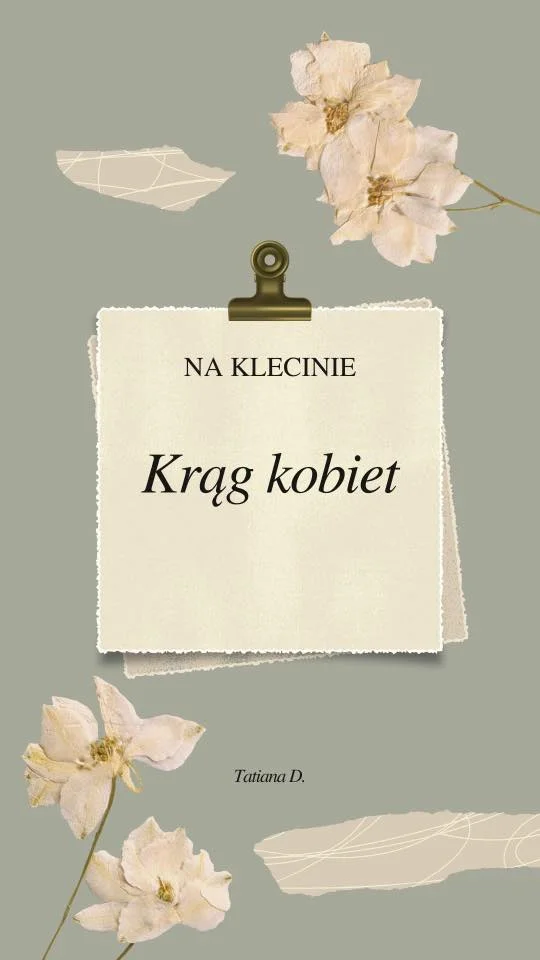 Grafika promocyjna wydarzenia Krąg kobiet Wrocław - Klecina: warsztat wzmacniania poczucia własnej wartości