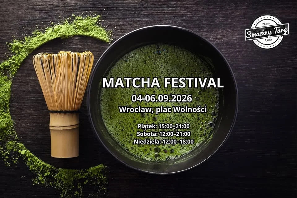Grafika promocyjna wydarzenia Matcha Festival Wrocław – festiwal matchy w ramach Festiwalu Japońskiego