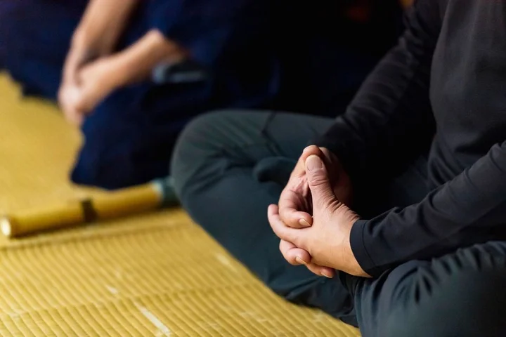 Grafika promocyjna wydarzenia Medytacja zen - Wrocław: praktyka linii Pusta Chmura