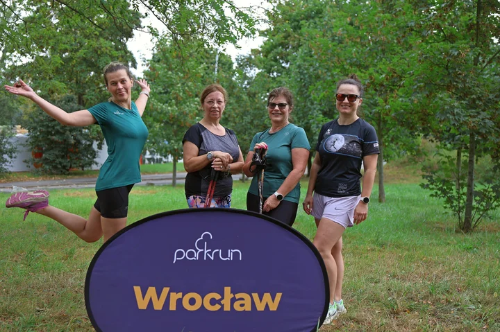 Grafika promocyjna wydarzenia Parkrun Wrocław #587 — darmowy bieg 5 km przy Jazie Opatowice