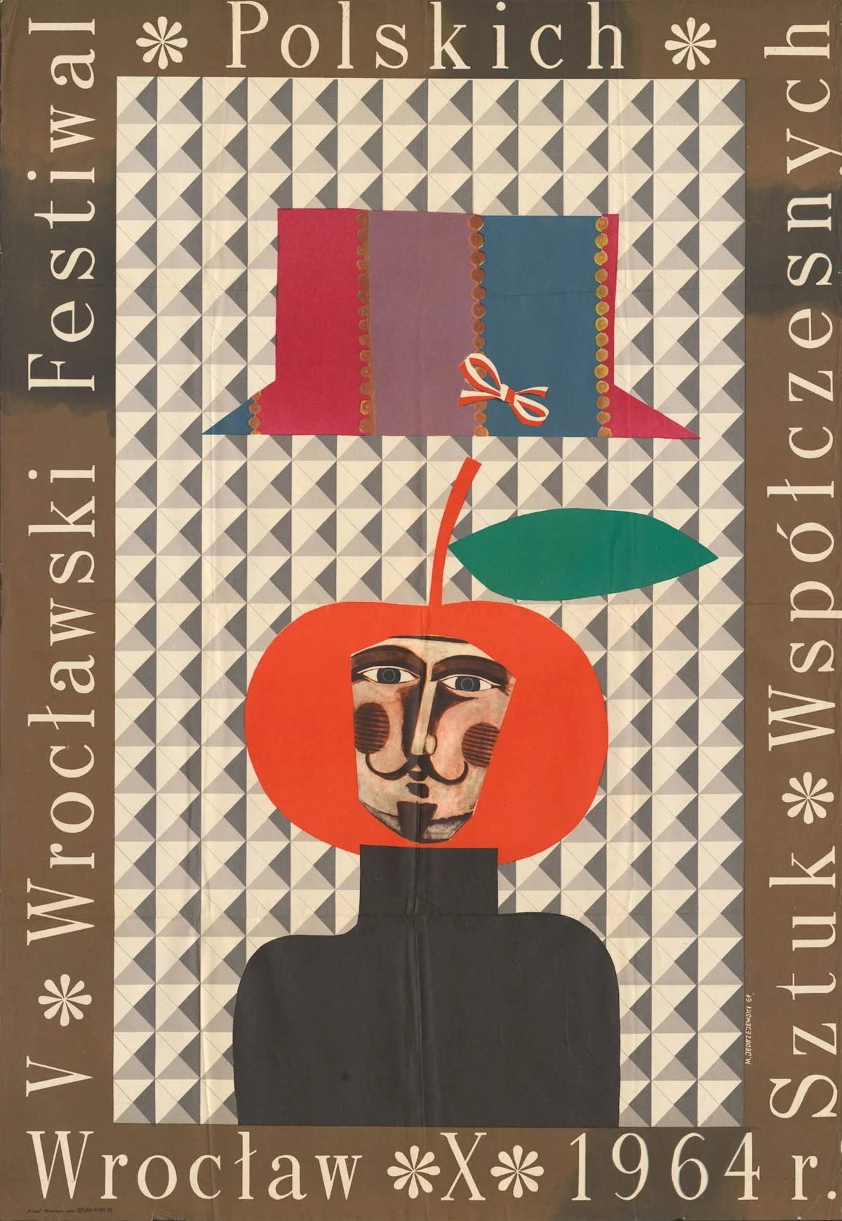 Grafika promocyjna wydarzenia Ślad spektaklu. Plakaty Teatru Polskiego we Wrocławiu