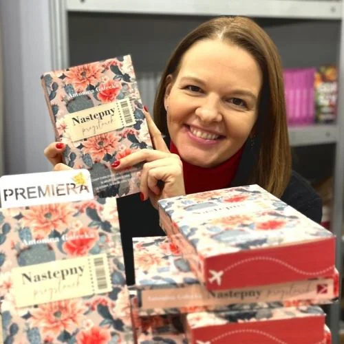 Grafika promocyjna wydarzenia Spotkanie autorskie z Antoniną Gałecką