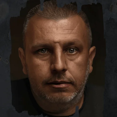 Grafika promocyjna wydarzenia Spotkanie autorskie z Piotrem Kościelnym