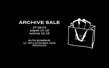 Grafika promocyjna wydarzenia ARCHIVE SALE — L37 we Wrocławiu