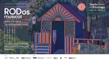 Grafika promocyjna wydarzenia Czytanie performatywne „RODos musical”