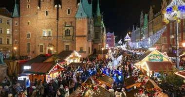 Grafika promocyjna wydarzenia Jarmark Bożonarodzeniowy we Wrocławiu 2026/2027