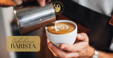 Grafika promocyjna wydarzenia Kurs barista - Wrocław — 16 godzin praktycznego szkolenia (13–14 kwietnia 2026)