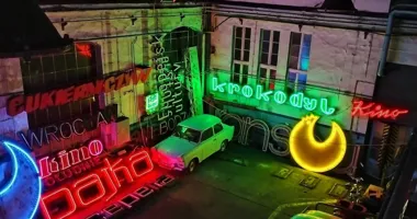 Grafika promocyjna wydarzenia Noc Neonów
