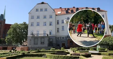 Grafika promocyjna wydarzenia Jadwiżańskie spotkania z historią we Wrocławiu