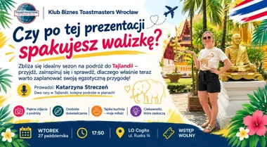 Biznes Toastmasters Wrocław: Tajlandia w opowieściach