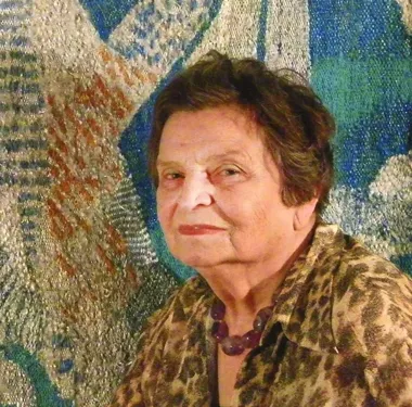 Grafika promocyjna wydarzenia TKANINY DAWNE I NOWE. JOANNA I JOLANTA OWIDZKIE