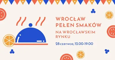 Grafika promocyjna wydarzenia Wrocław Pełen Smaków 2026 na Rynku we Wrocławiu