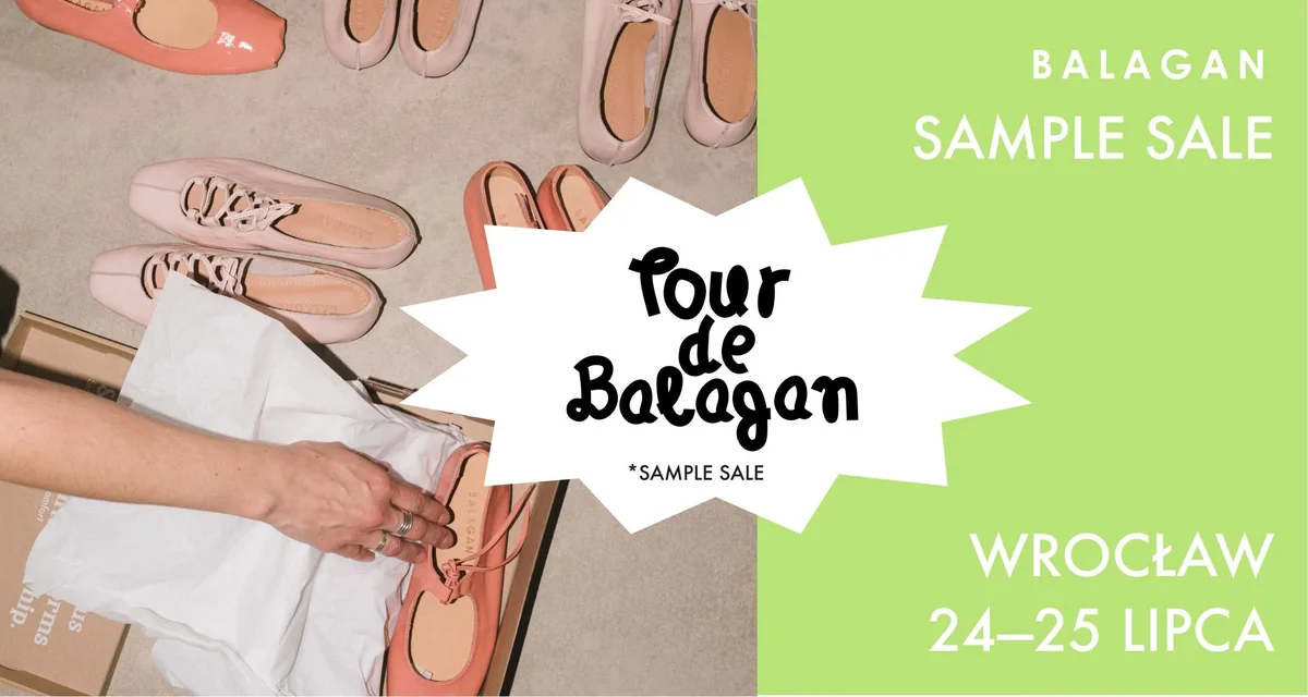 Grafika promocyjna wydarzenia TOUR DE BALAGAN we Wrocławiu