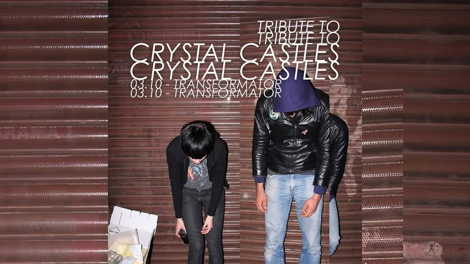 Grafika promocyjna wydarzenia TRIBUTE TO CRYSTAL CASTLES Wrocław – DJ sety