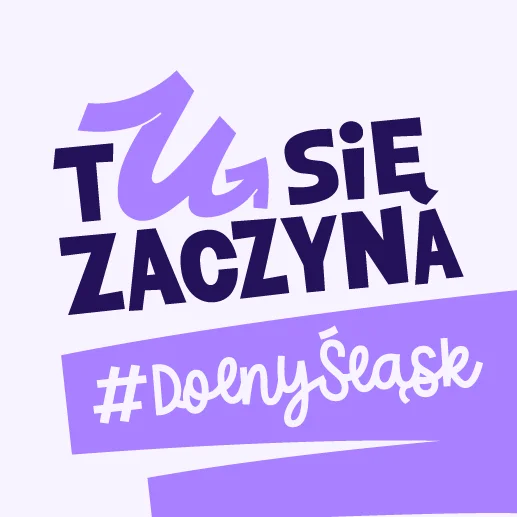 Grafika promocyjna wydarzenia Tu się zaczyna #Dolny Śląsk