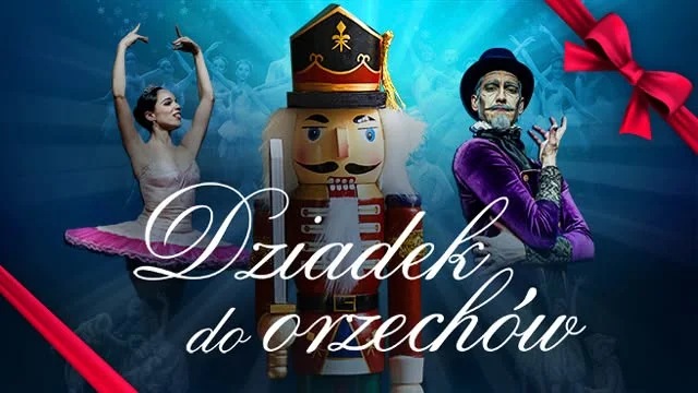 Grafika promocyjna wydarzenia Dziadek do Orzechów – Królewski Balet Klasyczny we Wrocławiu