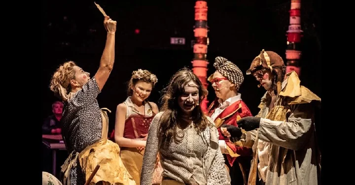 Grafika promocyjna wydarzenia Wyskubki — spektakl według Tadeusza Różewicza we Wrocławiu