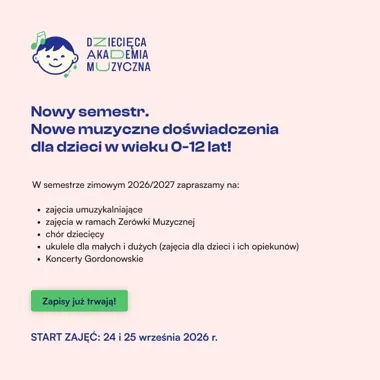 Wrocławskie dzieci wchodzą w świat muzyki - rusza nowy semestr DAM