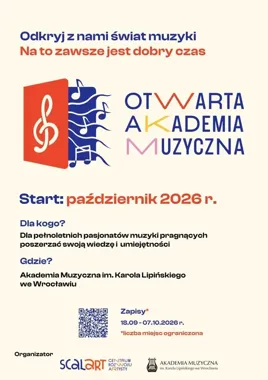 Muzyka bez egzaminów i wcześniejszej nauki. Rusza Otwarta Akademia