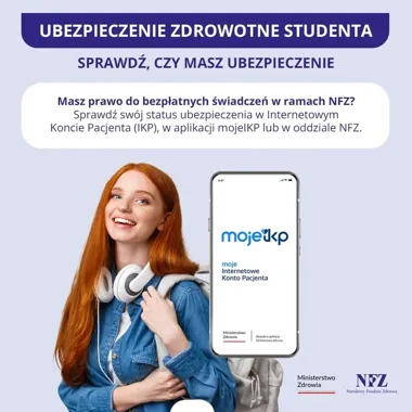 Student we Wrocławiu wraca na uczelnię i sprawdza ubezpieczenie zdrowotne