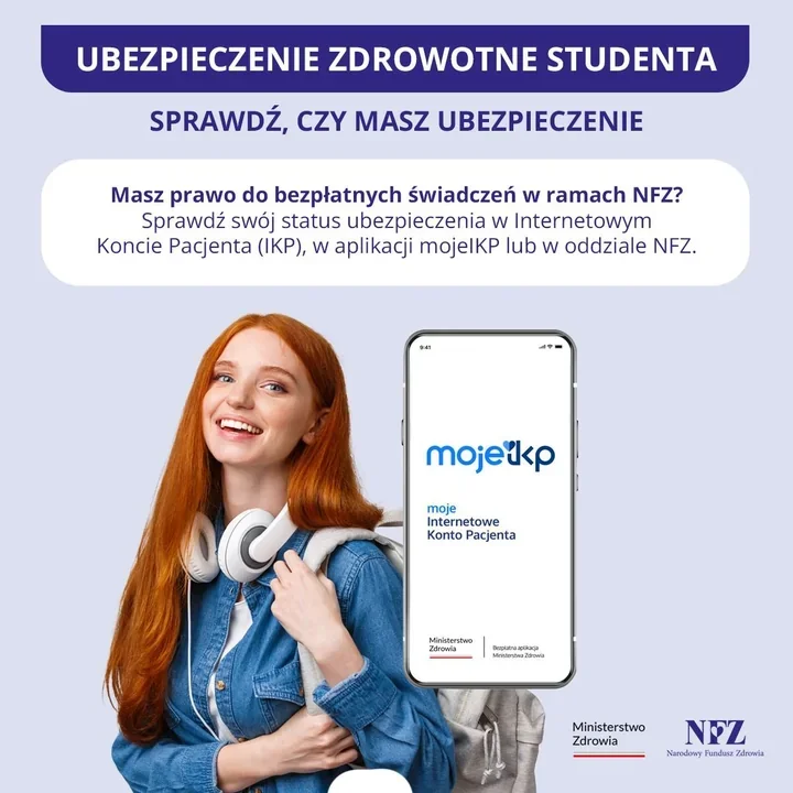 Student we Wrocławiu wraca na uczelnię i sprawdza ubezpieczenie zdrowotne