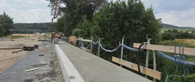Remont mostu w Dobromierzu wchodzi w kolejny etap. Objazd nadal obowiązuje