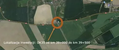 Rondo na DK35 koło Komorowa nabiera kształtu. Trwa przebudowa skrzyżowania