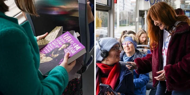 BookTram znów na torach – tramwaj rozdawał książki przypadkowym pasażerom