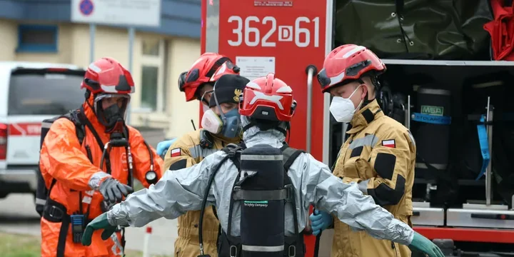 Niebezpieczna substancja przy Gazowej zatrzymała SOR przy Borowskiej