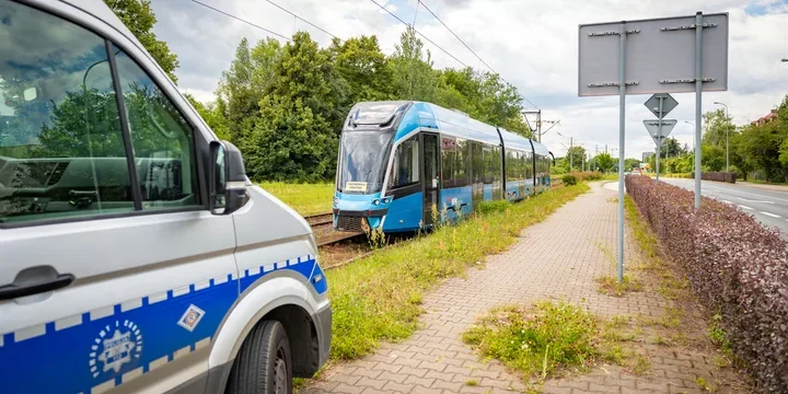 Potrącenie rowerzysty sparaliżowało tramwaje na Kwidzyńskiej