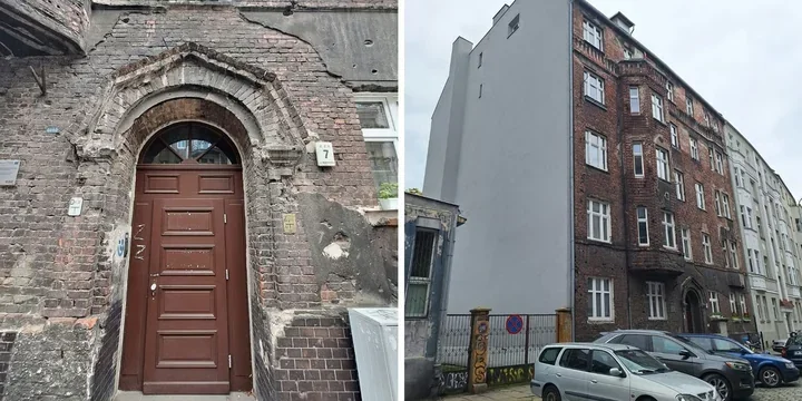 Na Barlickiego 7 ruszył remont piwnic i dachu, a front czeka na projekt