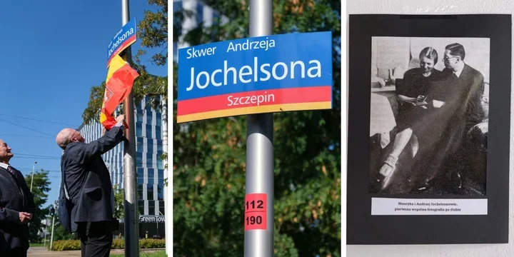 Nowy skwer we Wrocławiu ma patrona. Odsłonięto tabliczkę Andrzeja Jochelsona