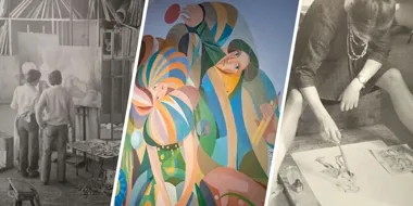 80 lat ASP we Wrocławiu. Mural, archiwalne zdjęcia i „Flagi Sztuki”