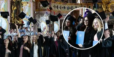 Aula Leopoldina pełna absolwentów. UWr pożegnał studentów z całego świata