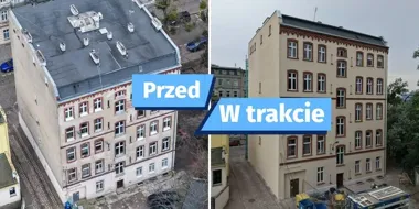 Trzy ściany już bez rusztowań. Finał remontu kamienicy przy Wysokiej