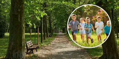 Bieg przez Park Skowroni ma pomóc dzieciom. Zbierają na szkolne podwórko