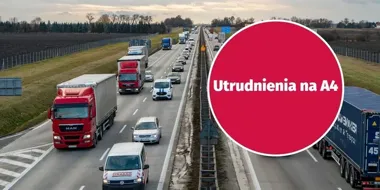 Zderzenie trzech pojazdów na A4 pod Wrocławiem. Korek trzymał kierowców godzinami