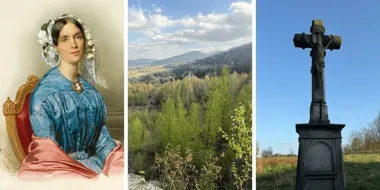 Krzyżnik nad Stroniem kusi widokiem i legendą o zemście bogini