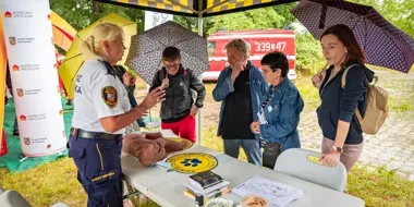 Mikroskop, dron i odciski palców. Tak wyglądał piknik przy Gajowym
